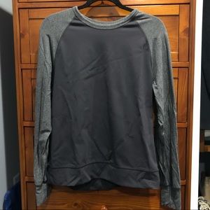 Lululemon Two Tone Grey Shirt